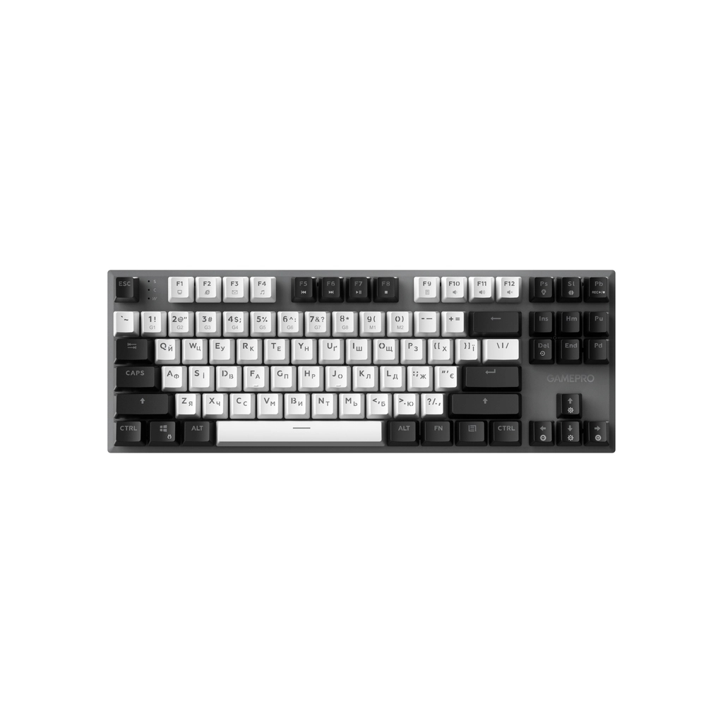 Клавіатура GamePro Genesis Joker MK124G Outemu Red Switch USB UA Gray (MK124G)