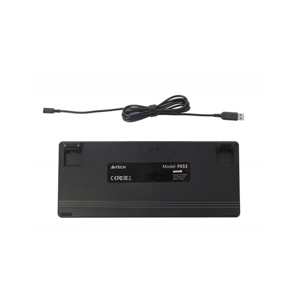 Клавіатура A4Tech FX53 USB UA Black (4711421002394)