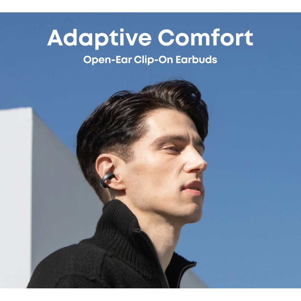Навушники Anker SoundСore AeroClip Black (A3388G11)