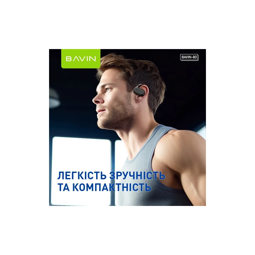 Навушники BAVIN BAVIN-80 Hi-Res Black (HB-BA-80-BK)