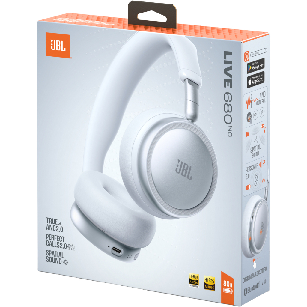 Навушники JBL Live 680NC White (JBLLIVE680NCWHT)