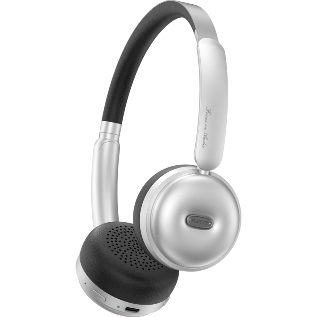 Навушники Havit H616BT Vintage 01H Silver (HV-H616BT-SV)