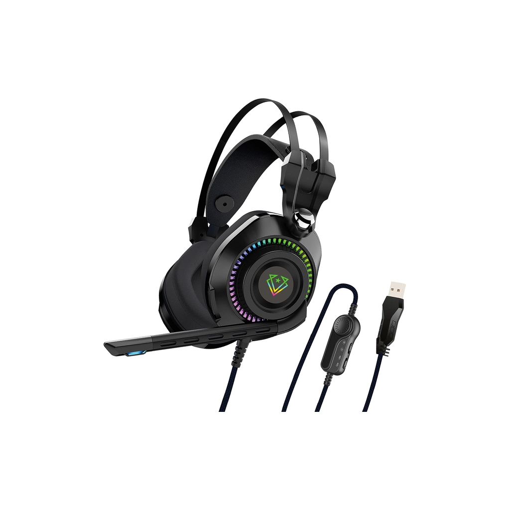 Навушники Vertux Bogota 7.1 USB Black (bogota.black)