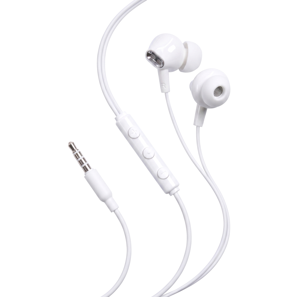 Навушники Vention Echo Lite 3.5mm In-Ear Wired White (GBAWAV)