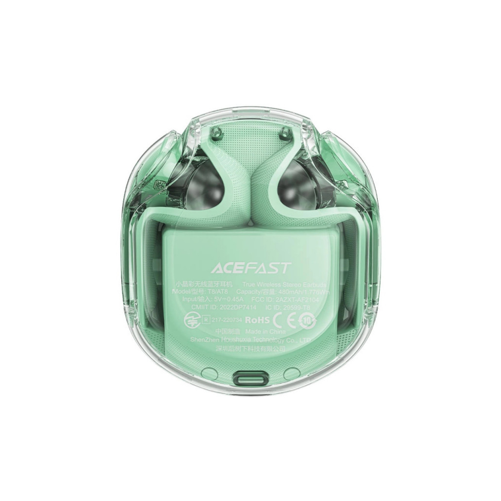 Навушники Acefast T8 Mint Green (6974316282259)