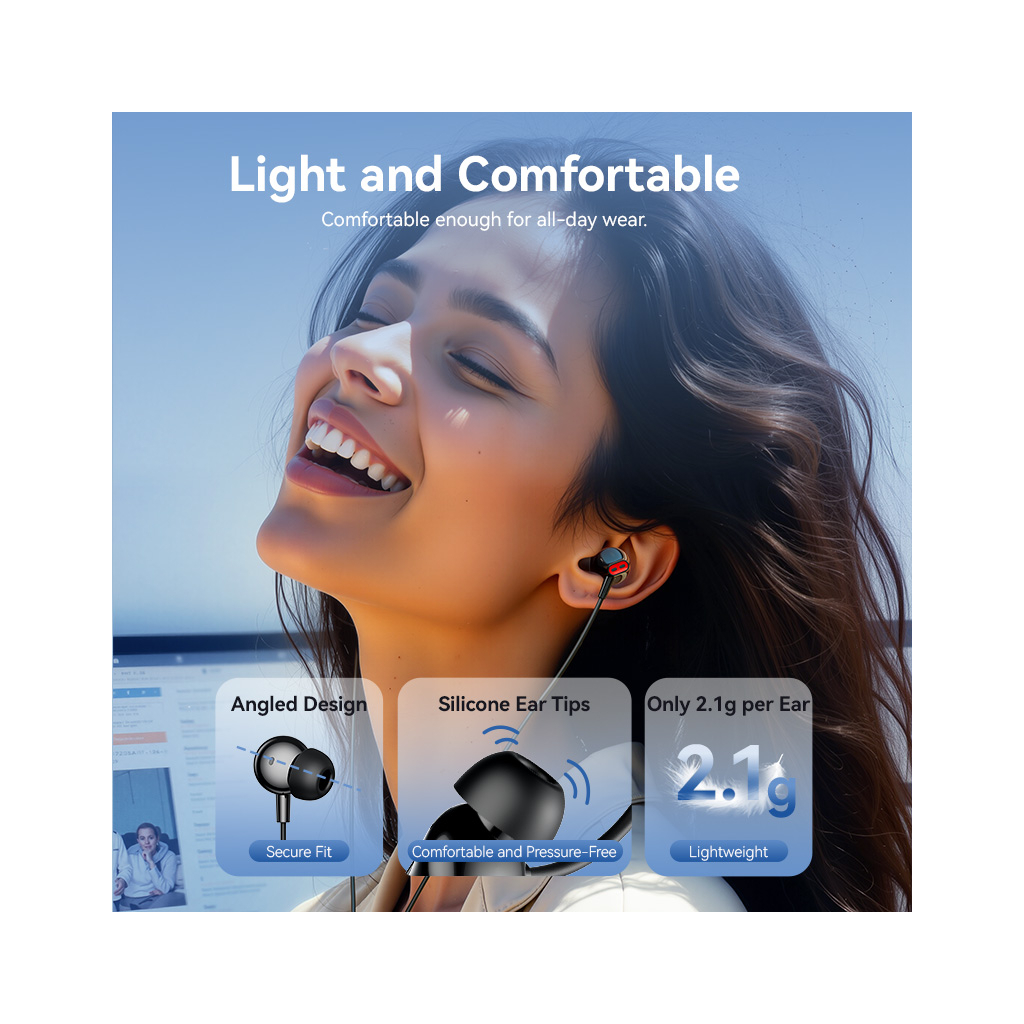Навушники Vention Echo Lite 3.5mm In-Ear Wired Black (GBABAV)