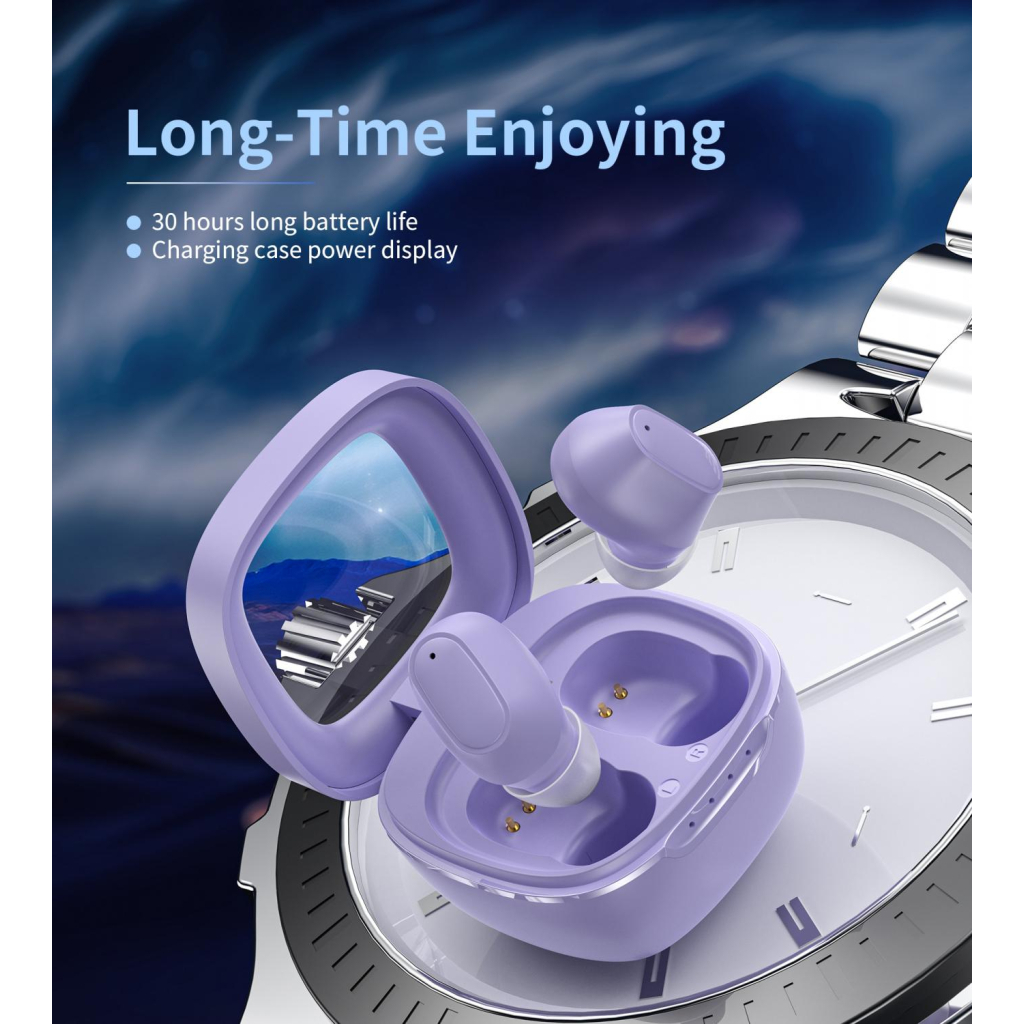 Навушники Choetech TWS Small Cube Purple (BH-T23-PU)