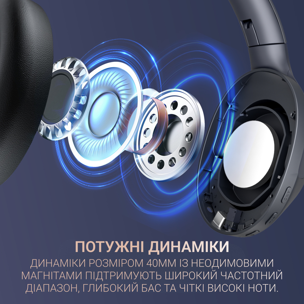 Навушники Fifine X3 Wireless Black (X3)