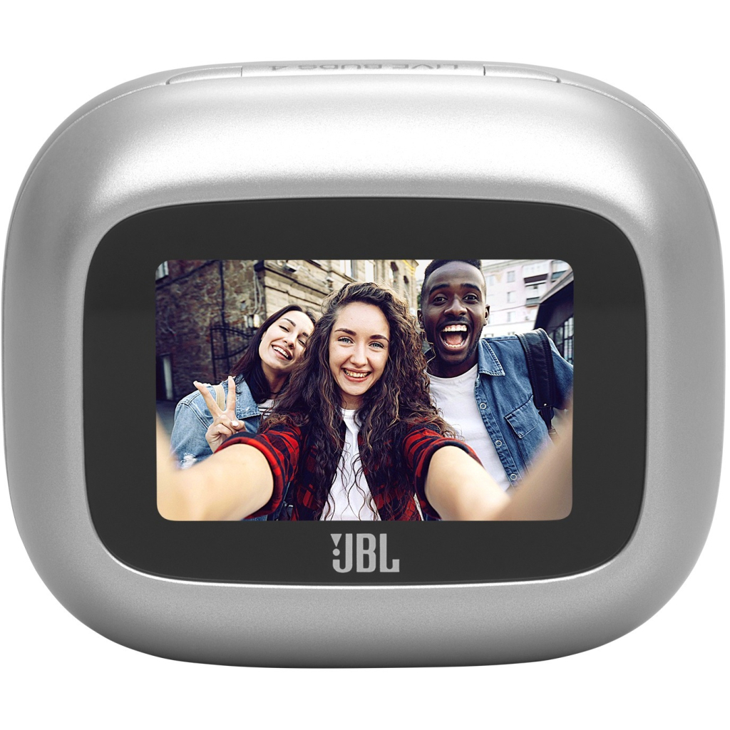 Навушники JBL Live Buds 4 Silver (JBLLIVEBUDS4SIL)