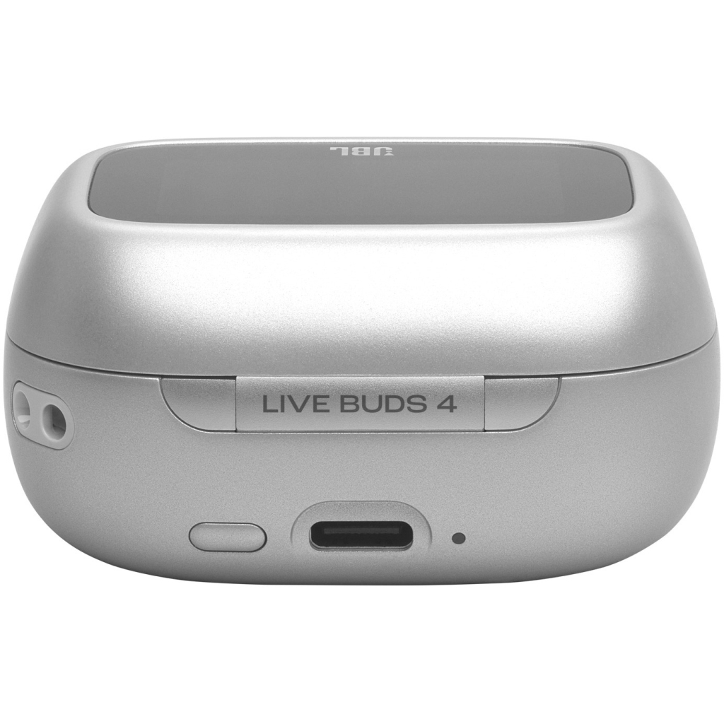 Навушники JBL Live Buds 4 Silver (JBLLIVEBUDS4SIL)