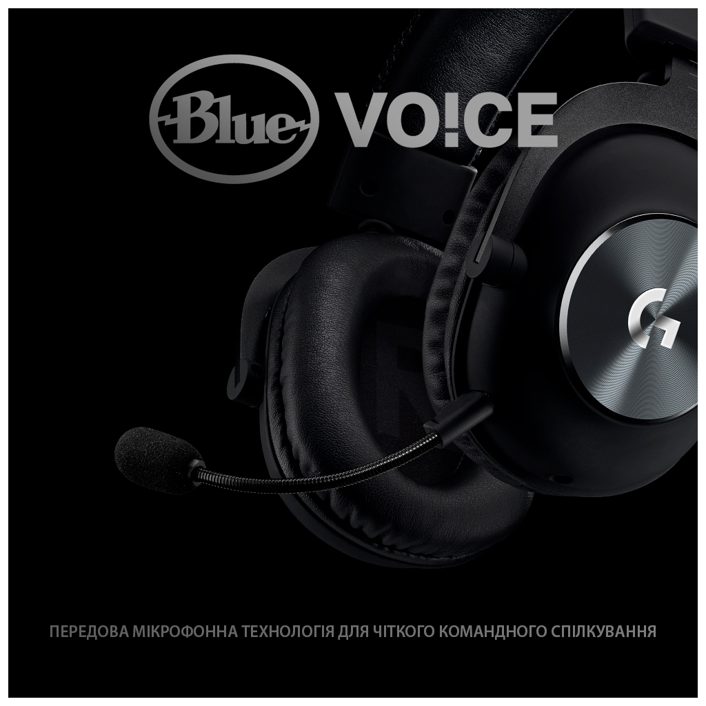 Навушники Logitech G PRO X Gaming Headset Black (981-000818)