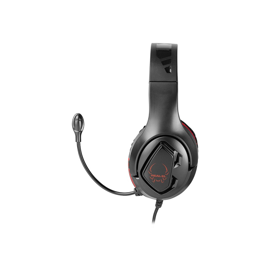 Навушники REAL-EL GDX-7590 Black/Red (EL124100050)