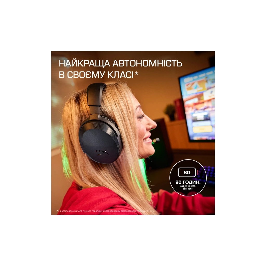 Навушники HyperX Cloud Stinger 3 Wireless Black (BS1T8AA)