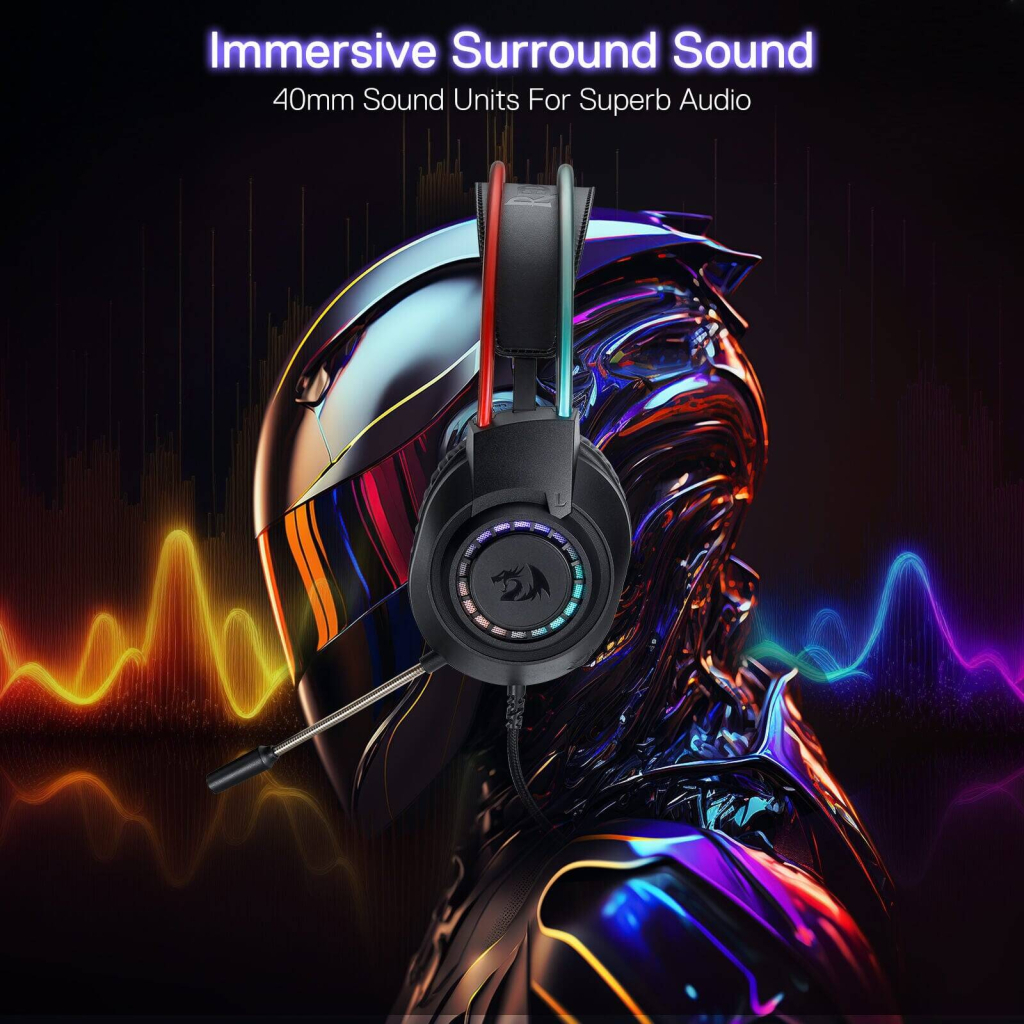 Навушники Redragon Scream H231 USB Black (71931)