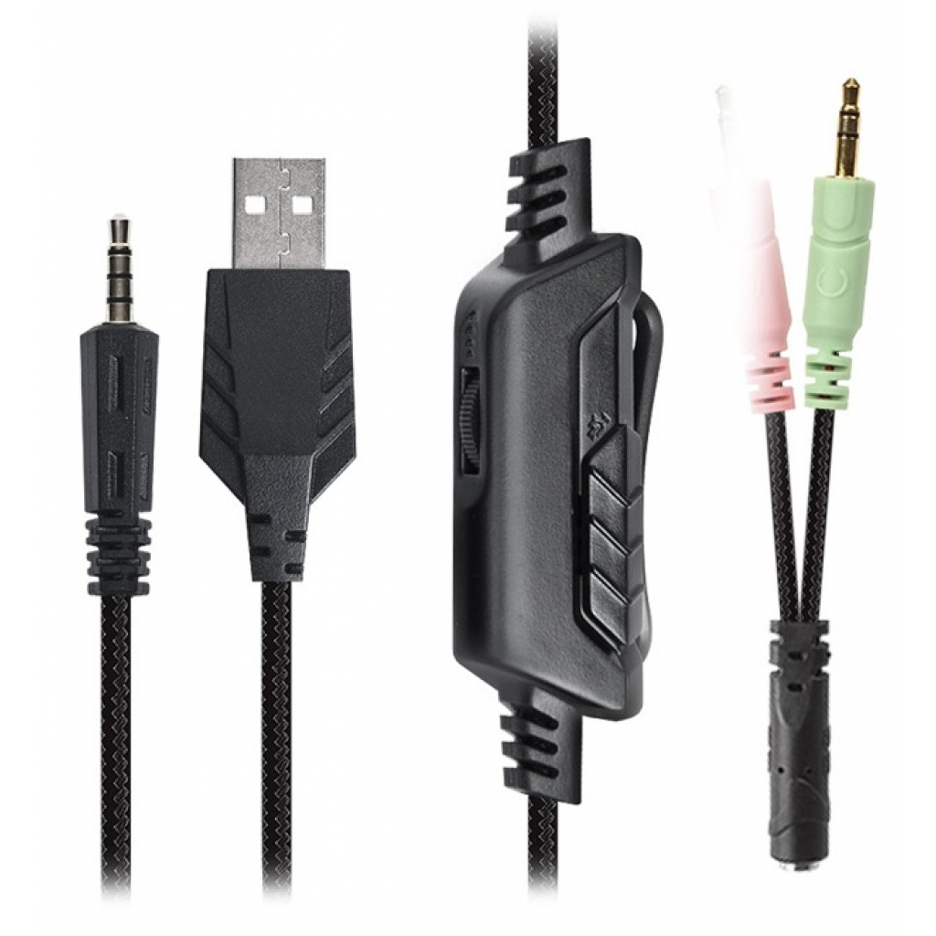 Навушники REAL-EL GDX-7620 Black (EL124100045)
