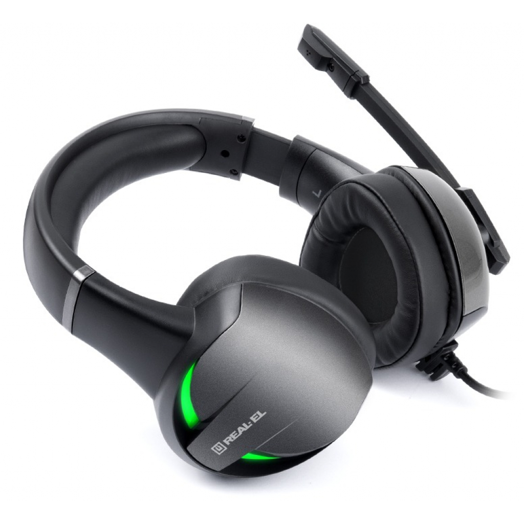 Навушники REAL-EL GDX-7620 Black (EL124100045)