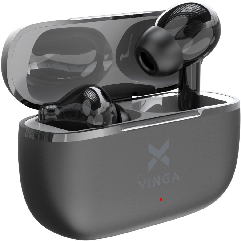 Навушники Vinga HBT075 Bluetooth Black (HBT075BK)