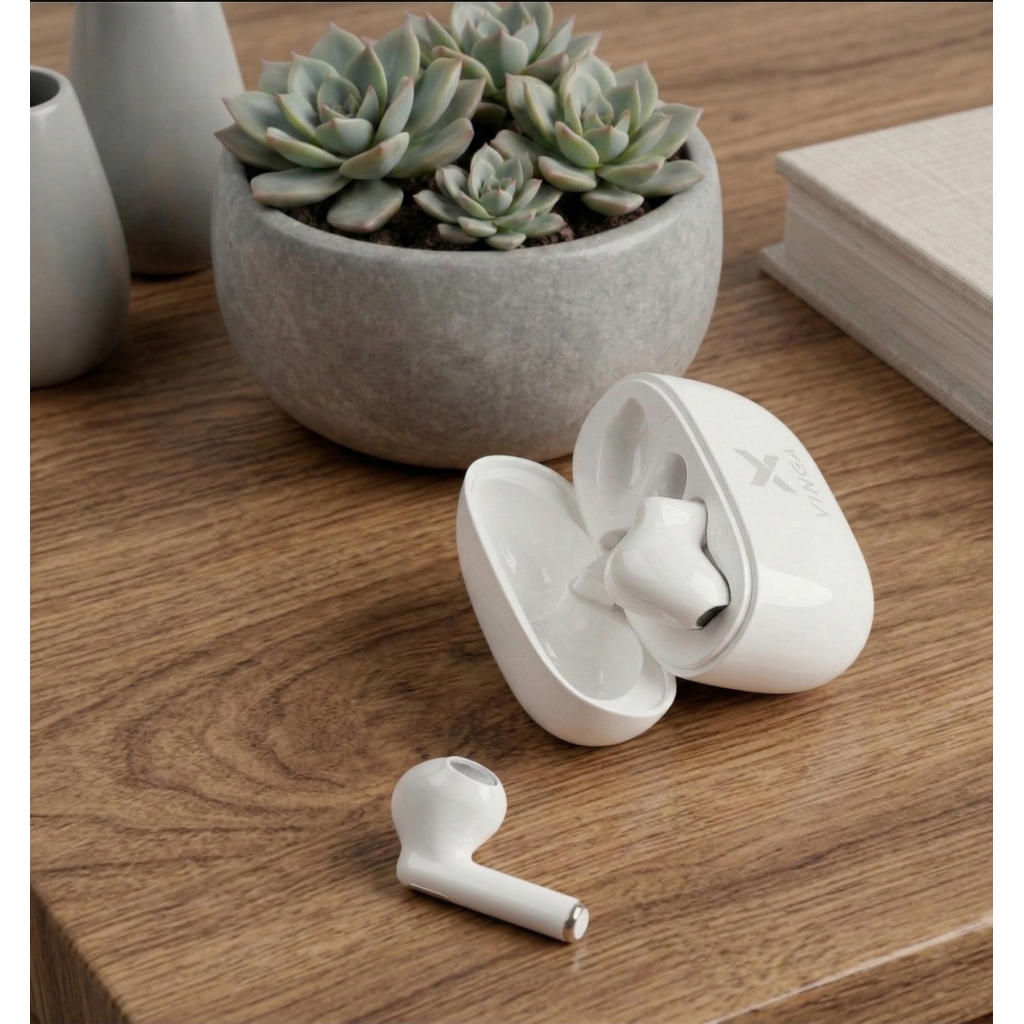 Навушники Vinga HBT065 Bluetooth White (HBT065WT)