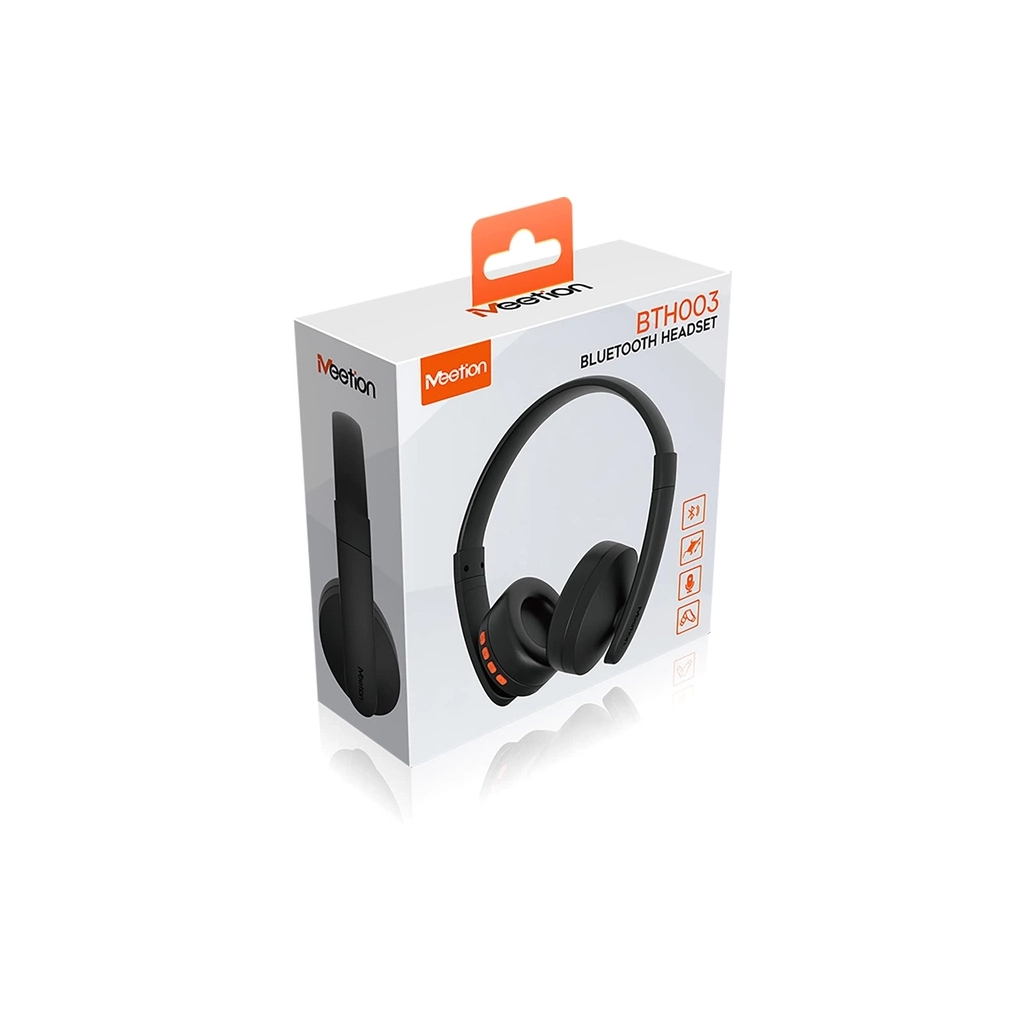 Навушники Meetion BTH003 Black/Orange (MT-BTH003-A)
