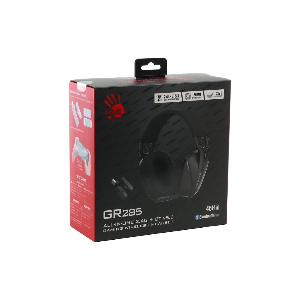 Навушники A4Tech GR285 Sports Black (4711421003537)