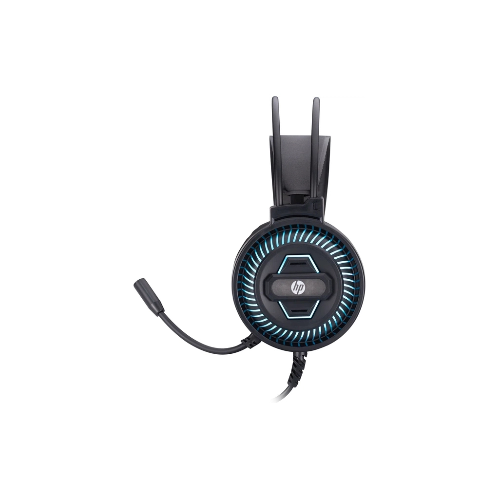 Навушники HP DHE-8001U LED USB Black (DHE-8001U)