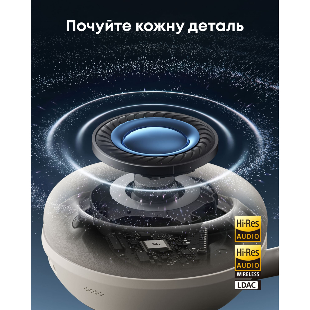Навушники Anker SoundСore Space 2 White (D1402G21)