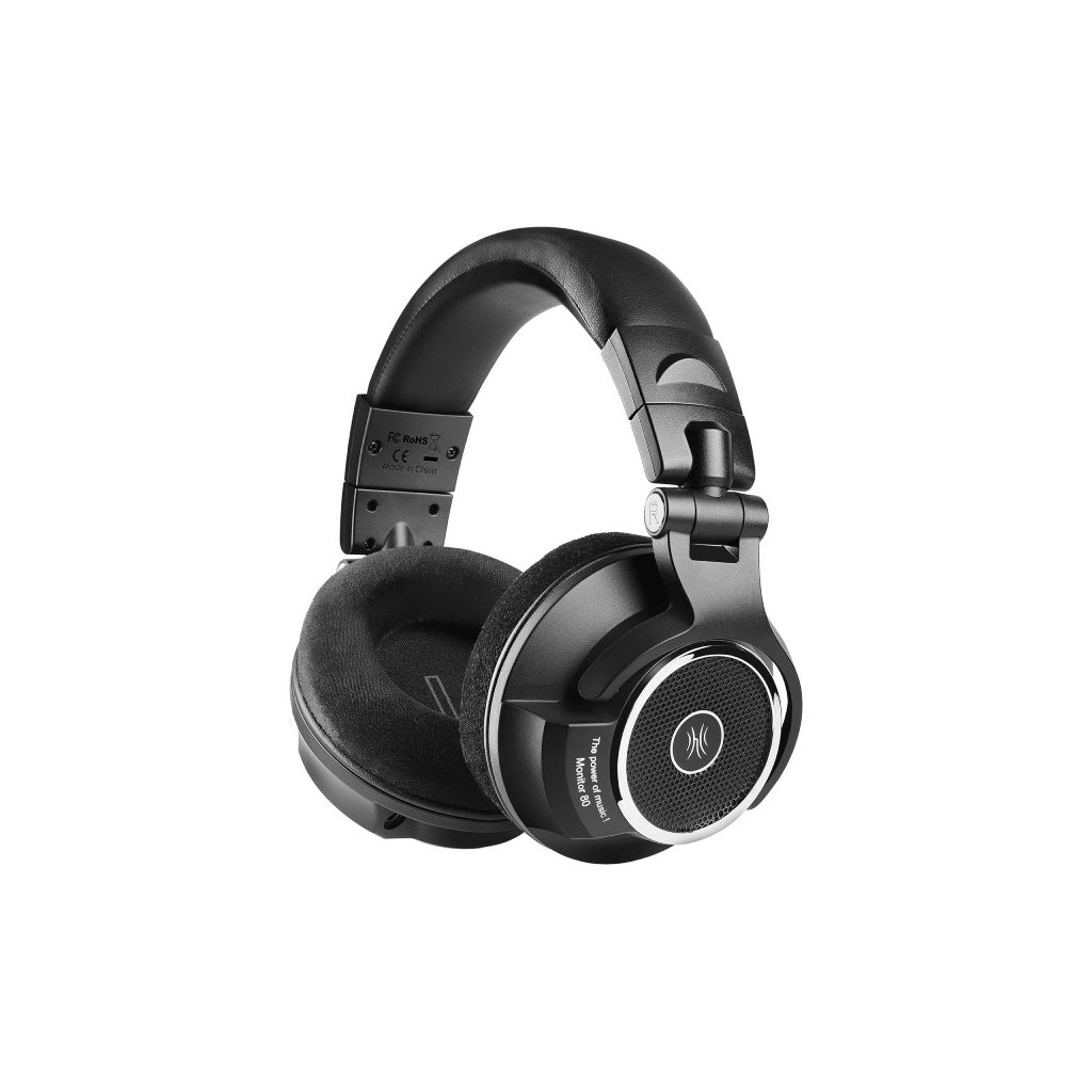 Навушники OneOdio Monitor 80 3,5мм/6,35мм Black (Monitor 80 Black)