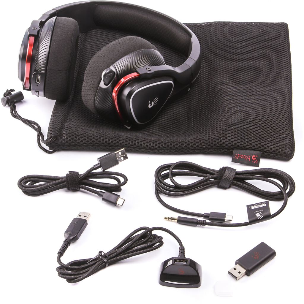 Навушники A4Tech Bloody MR710 Black (4711421971799)