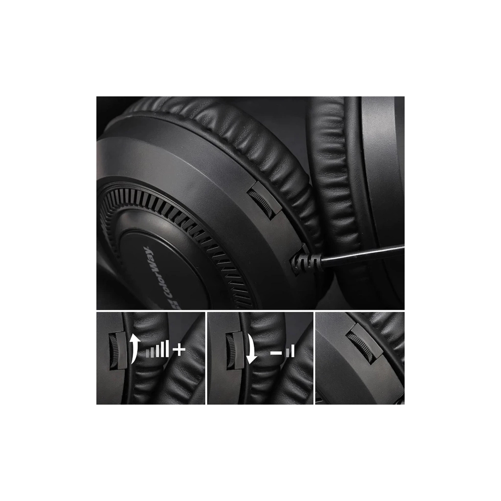 Навушники ColorWay GlowCore RGB Black (CW-HPG02BK)