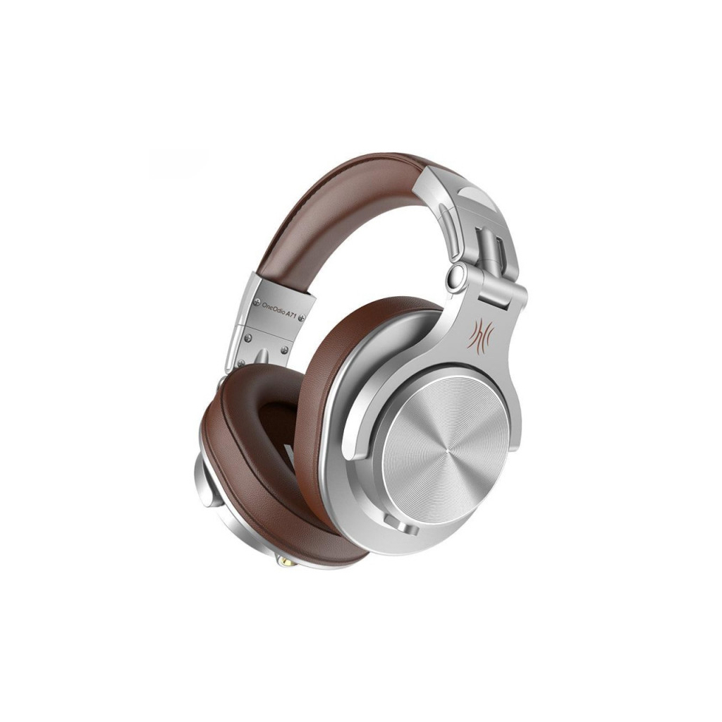 Навушники OneOdio A71 3,5мм/6,35мм Silver/Brown (A71 Silver Brown)