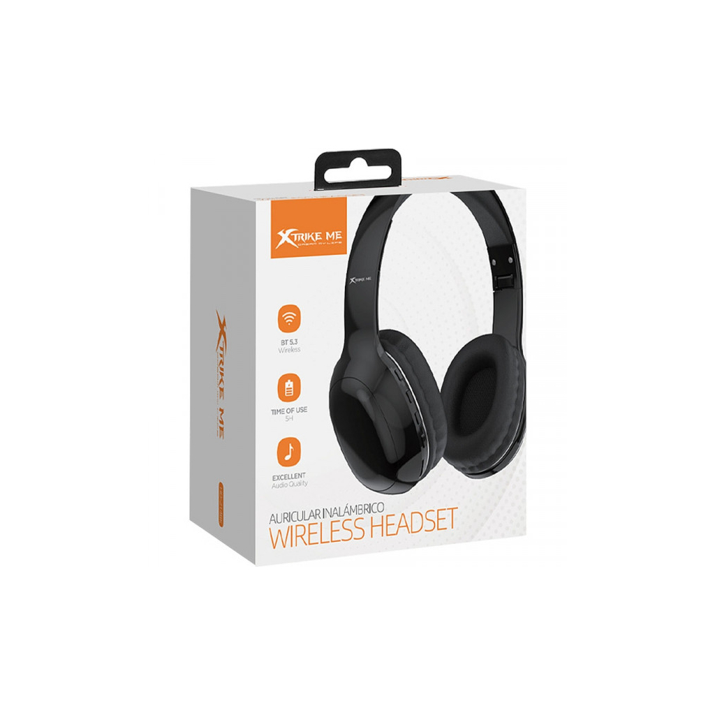 Навушники Xtrike ME HD-215BK Wireless Black (HD-215BK)