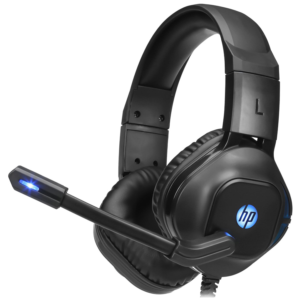 Навушники HP DHE-8002 LED Black (DHE-8002)
