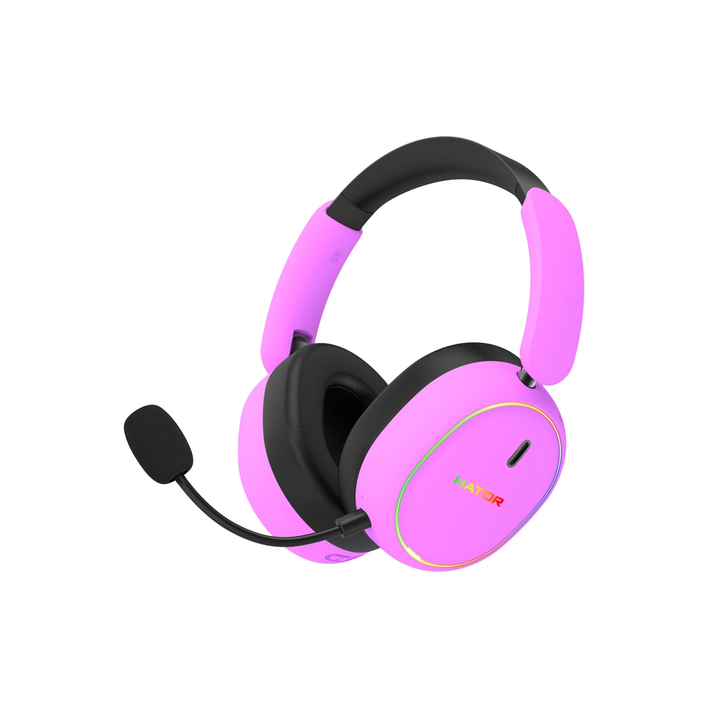 Навушники Hator Phoenix 2 Wireless Hi-Res SyncHUB Cyber Violet (ESH42)