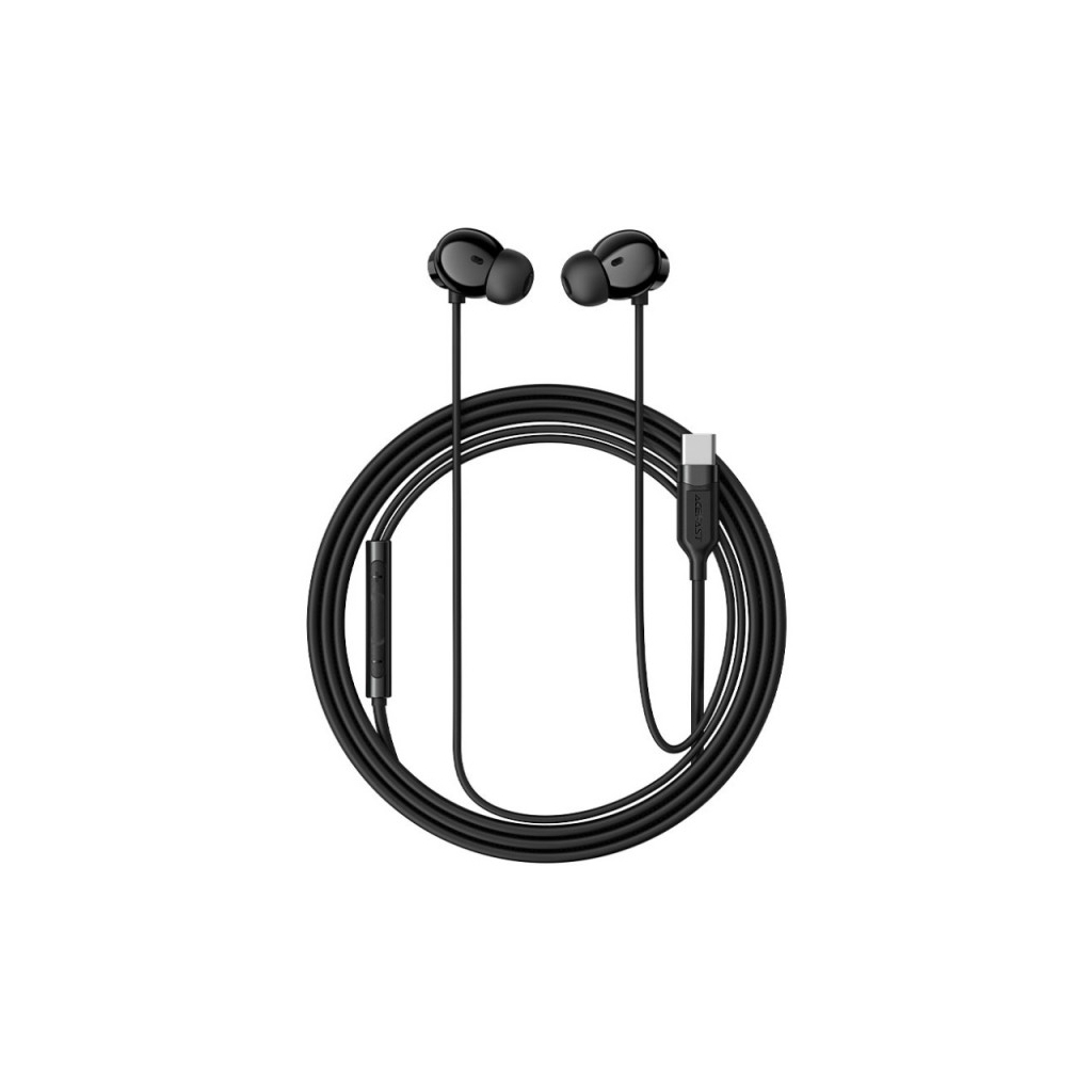 Навушники Acefast L10 USB-C Black (6974316285335)