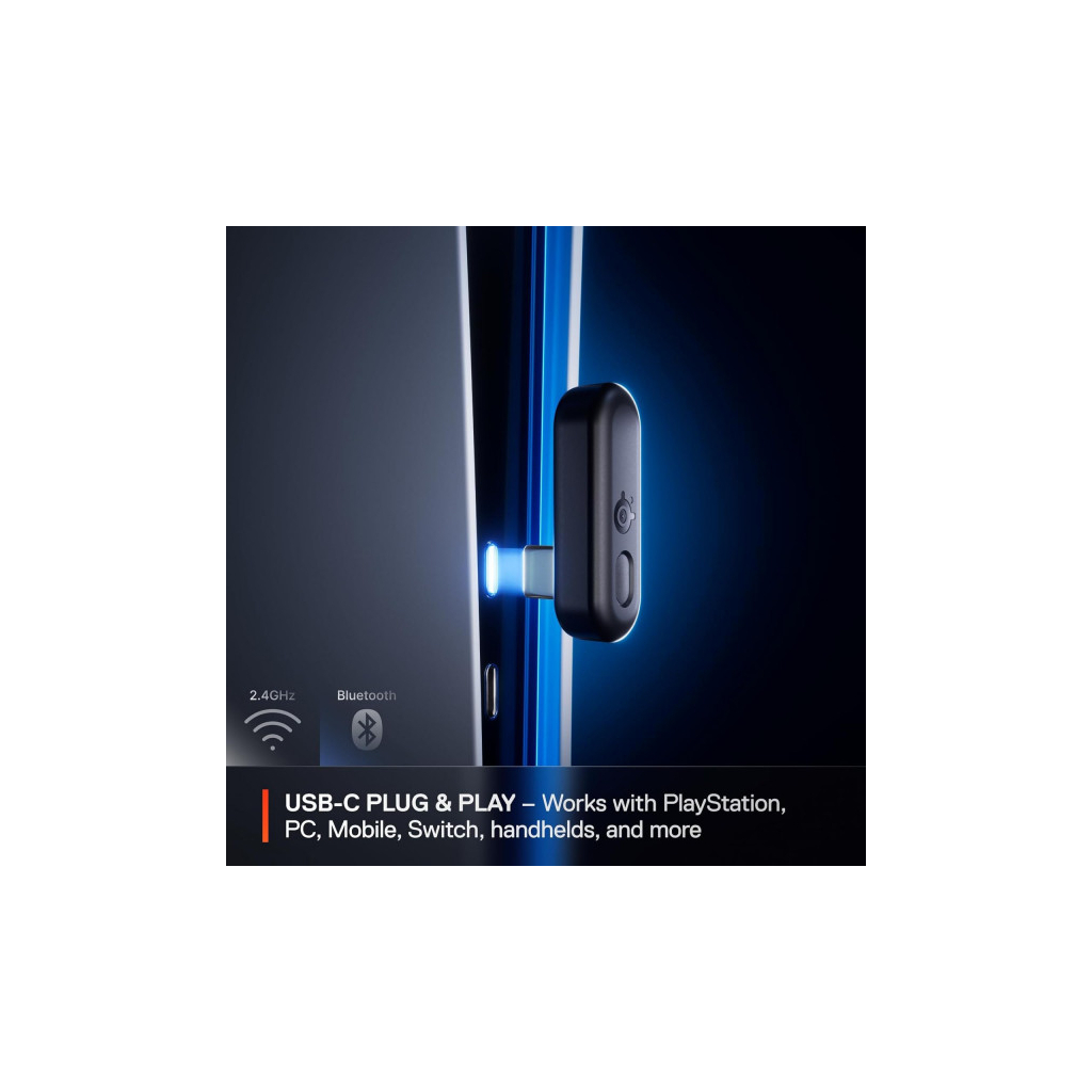 Навушники SteelSeries Arctis Nova 3P Wireless MultiPlatform Aqua (61688)