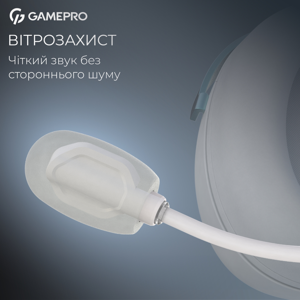 Навушники GamePro Asgard Freya Pro Wireless White/Blue (HSW201WB)