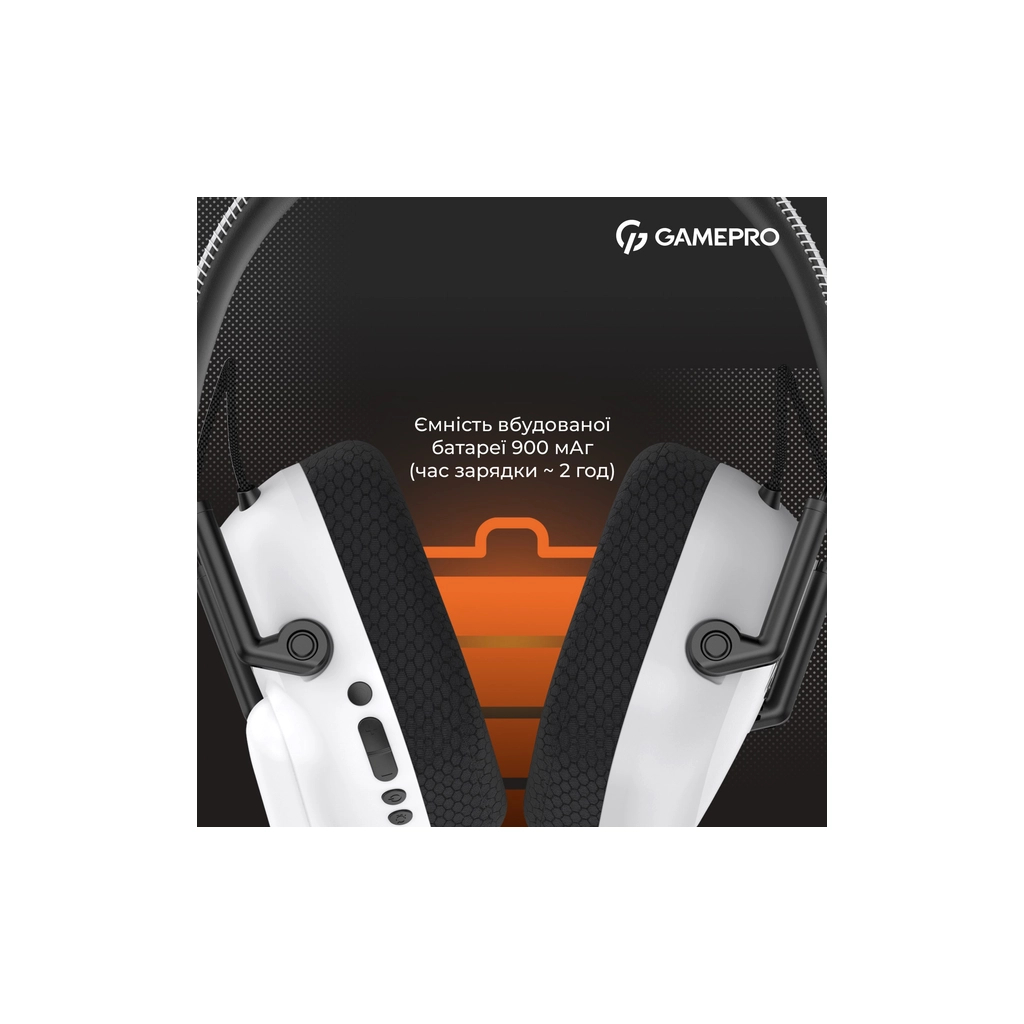 Навушники GamePro Genesis Mercury Pro 3-Mode White (HSW120W)