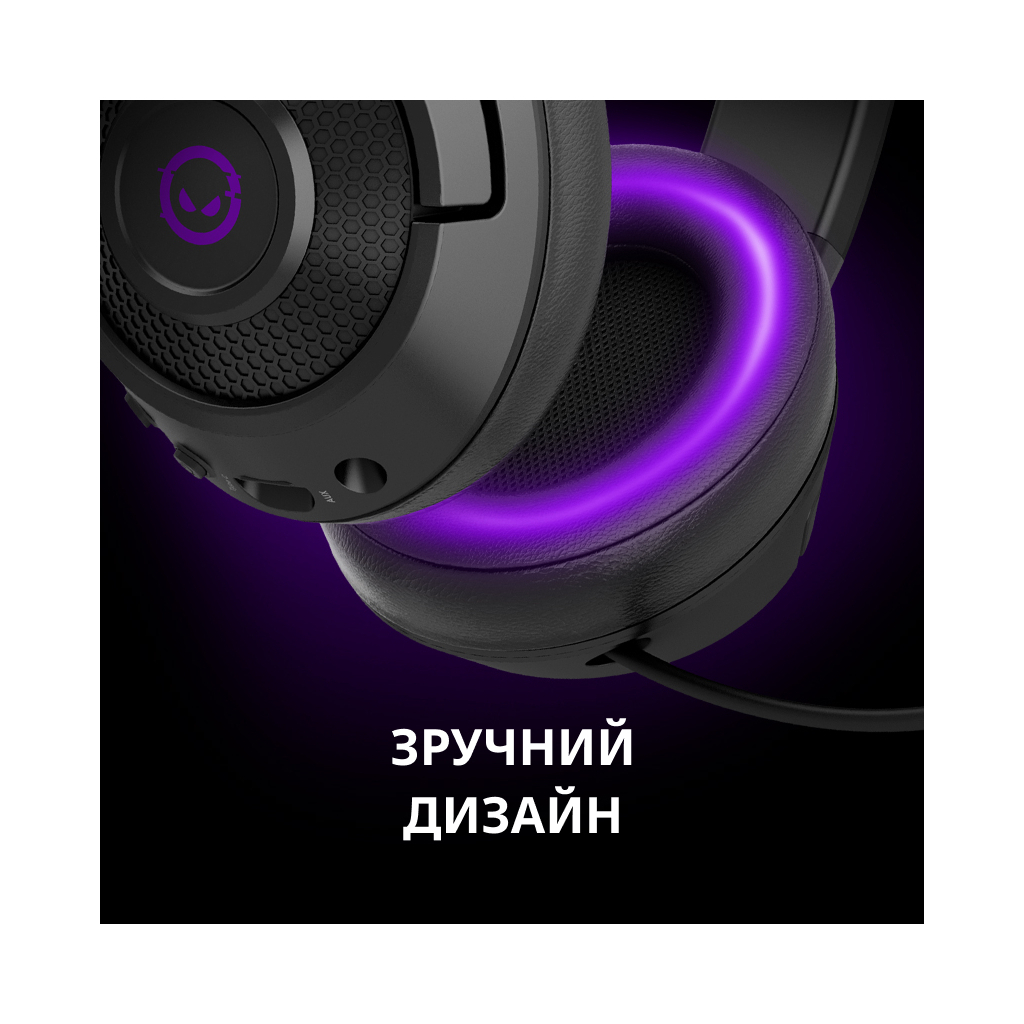 Навушники Lorgar Noah 702 Black (LRG-GHS702)