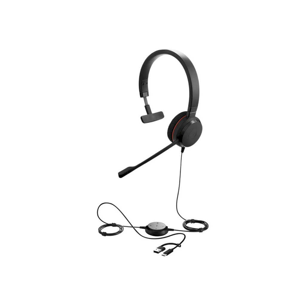 Навушники Jabra Evolve 20 MS USB C/A Mono (4993-823-169)