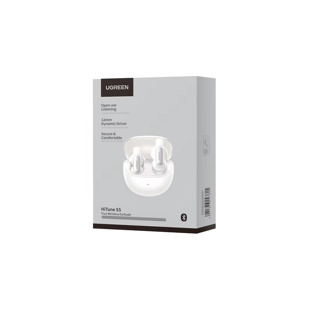 Навушники Ugreen HiTune S5 Open Wearable Bluetooth White (45761)