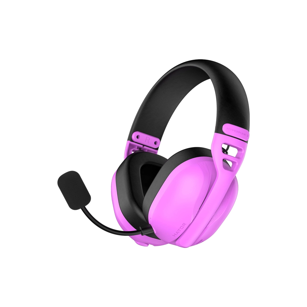 Навушники Hator Hyperpunk 3 Wireless Hi-Res SyncHUB connection Cyber Violet (ESH19)