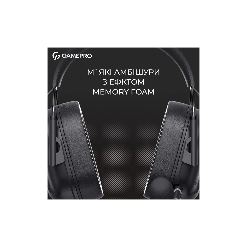 Навушники GamePro Genesis Hunter Black (HS1350B)