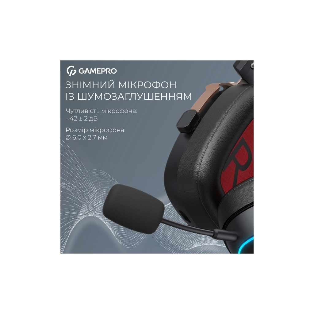 Навушники GamePro Asgard Valkyria RGB Tri-Mod (HSW249B)