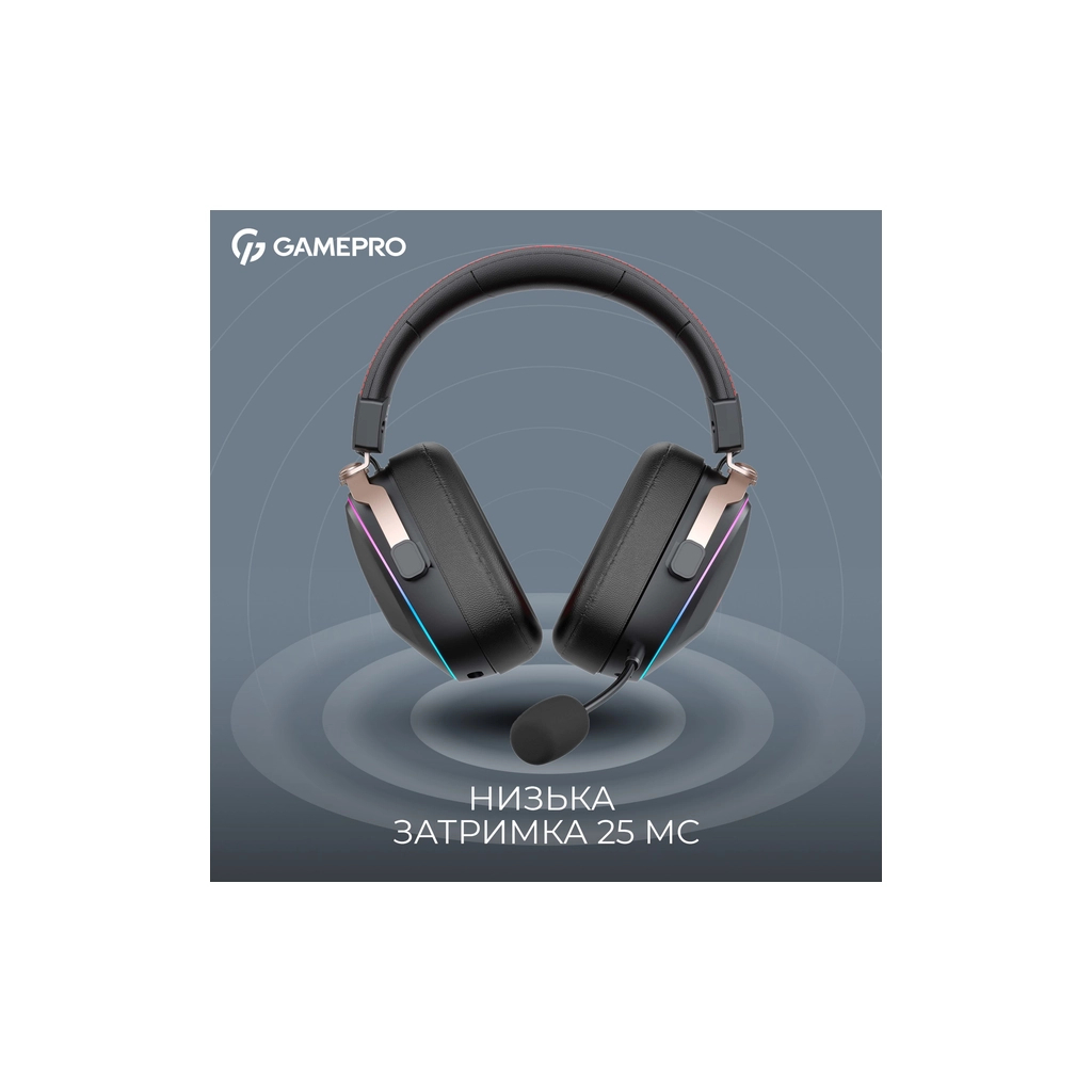 Навушники GamePro Asgard Valkyria RGB Tri-Mod (HSW249B)
