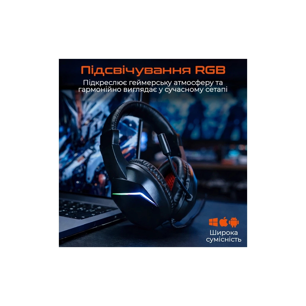 Навушники Meetion HP022 Black (MT-HP022-A)