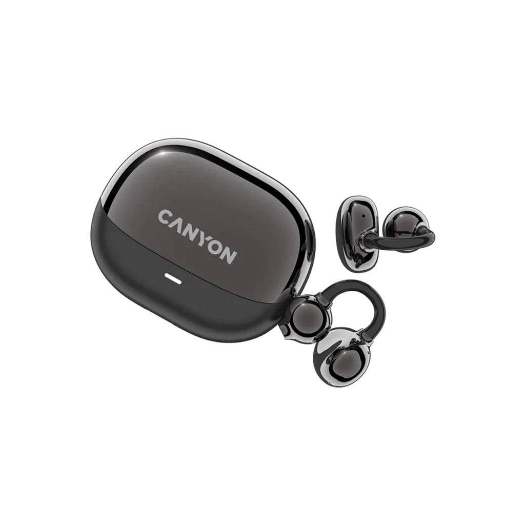 Навушники Canyon OWS Ear Clips OnFlow 14 Black (CNS-TWS14B)