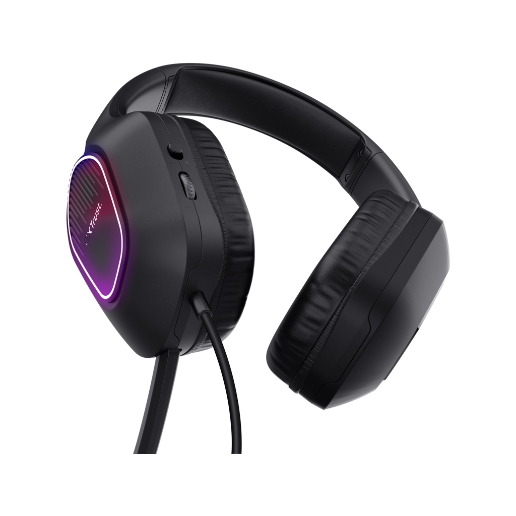 Навушники Trust GXT416 Zirox LED Black (25331)