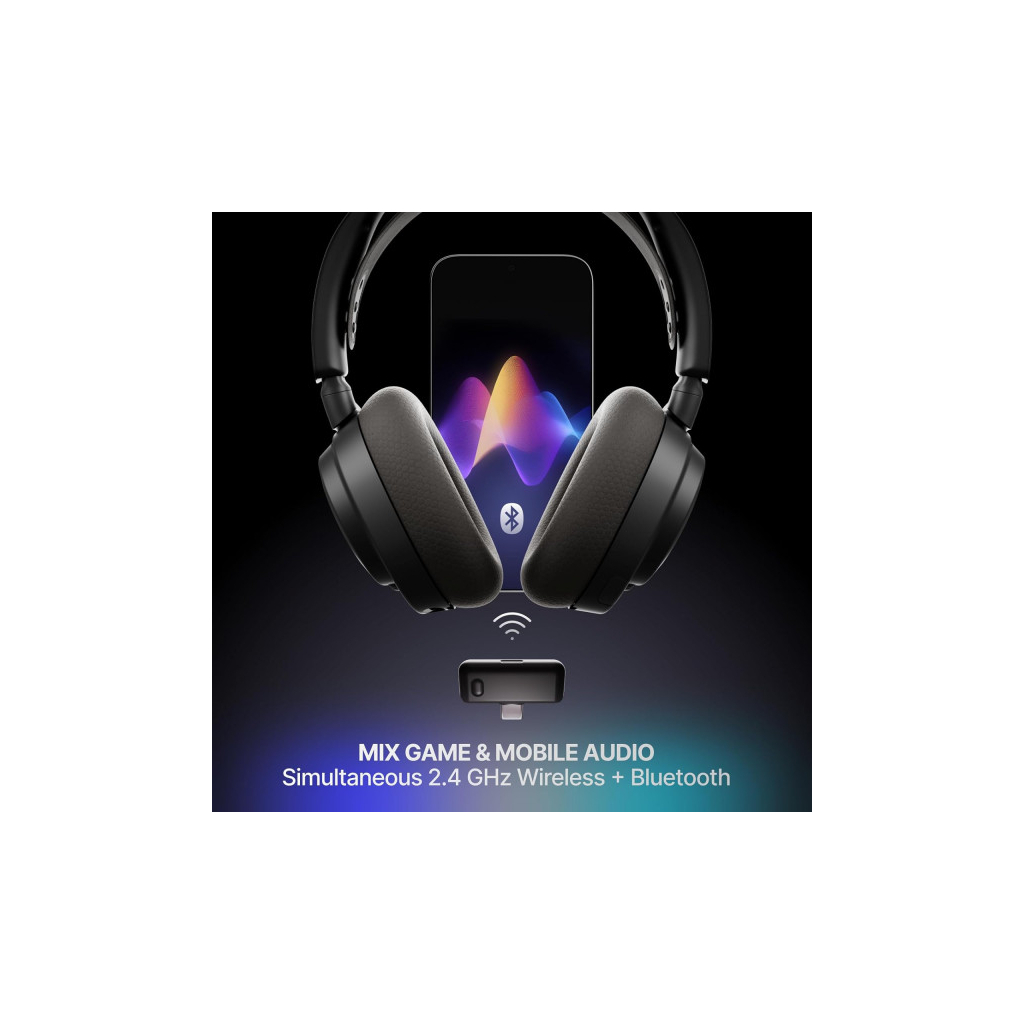 Навушники SteelSeries Arctis Nova 7 Gen 2 Wireless Black (61730)