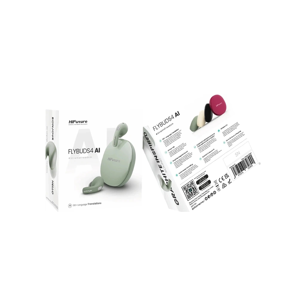 Навушники HiFuture FlyBuds4 AI Hot Pink (flybuds4-ai.hotpink)