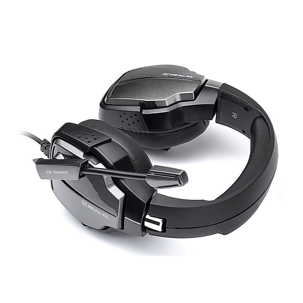Навушники REAL-EL GDX-7680 Black (EL124100046)